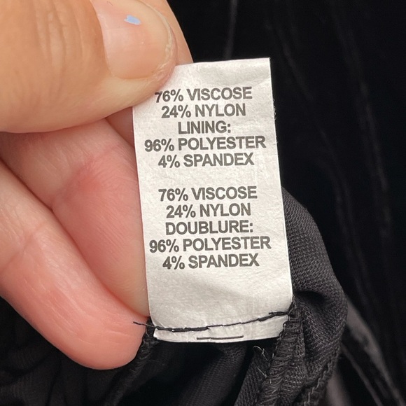 Ramy Brook Womens Jaxon Velvet Long Sleeves Cropped blazer top size medium - Picture 13 of 13